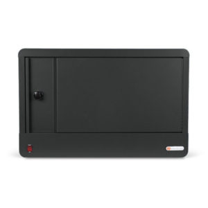 Microstation 16 Door Open Front Charcoal