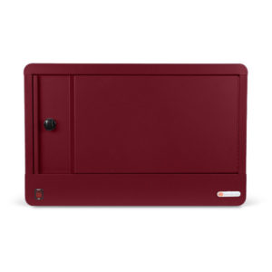 Microstation 16 Door Open Front Maroon