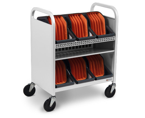 Transport Cart Caddies Left Artic White