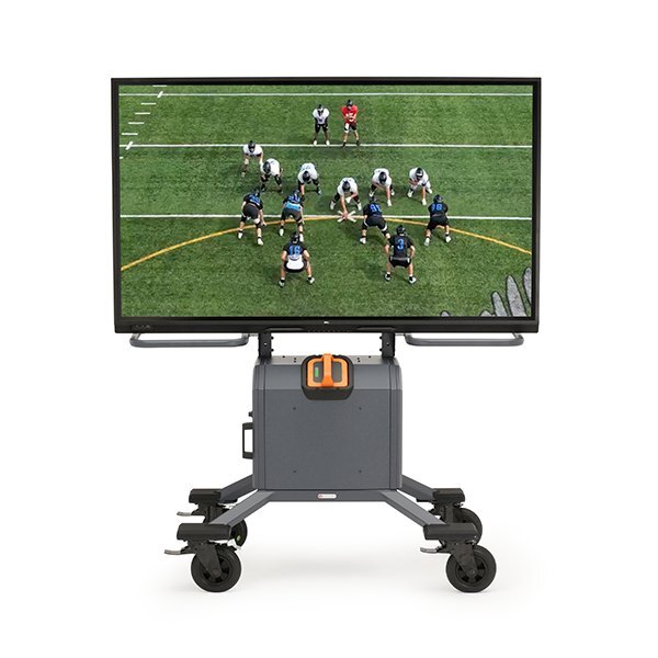 bretford cordless Explorer display cart Front 75in display