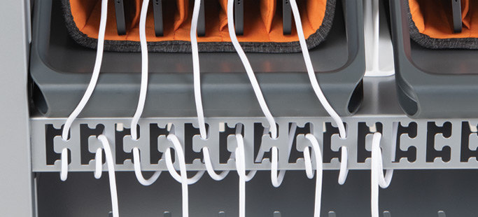 cube transport with caddies feature cable management