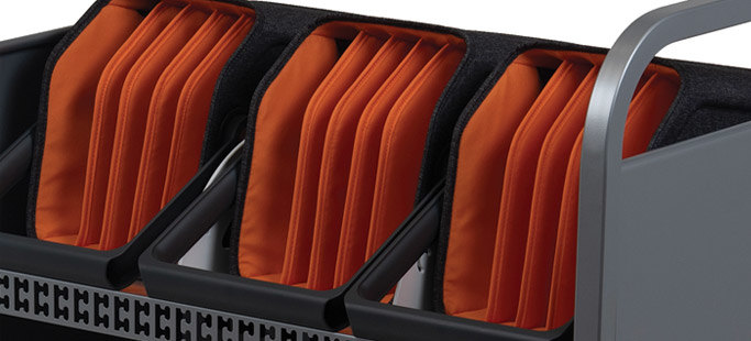 cube transport with caddies feature fast and efficient